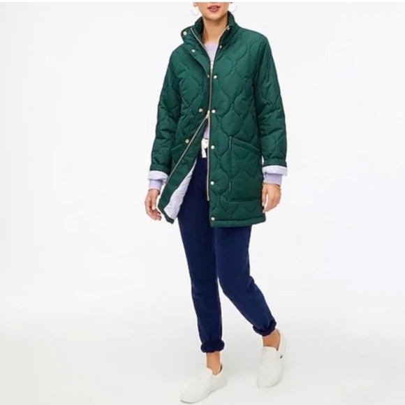 J. Crew City Green Softshell Jacket - Picture 3 of 11